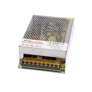 Fuente Switching 12V 20A DC High Full Max HFM12240 S-240-12, Fuente Centralizada tipo Switching S-240-12, Fuente de alimentación conmutada regulada S-240-12 DC 12V 20A (100 ~ 240V)