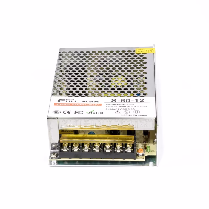 Fuente Switching V A DC High Full Max HFM | S   Fuente Centralizada tipo Switching de V A | S   Fuente de alimentación conmutada regulada S   DC V A  ~ V