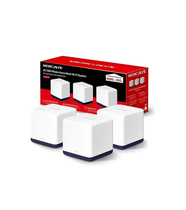 Halo H50G Pack de 3 - Mercusys - Sistema Inalámbrico Mesh AC1900