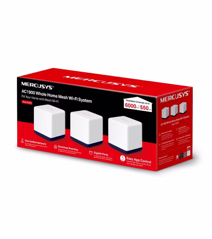 Halo HG Pack de    Mercusys   Sistema Inalámbrico Mesh AC