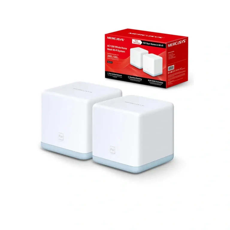 Halo S12 Sistema Inalámbrico Mesh (2-pack) AC1200 Mercusys Sistema Mesh de Doble Banda AC1200 Halo S12(pack-2) Mercusys