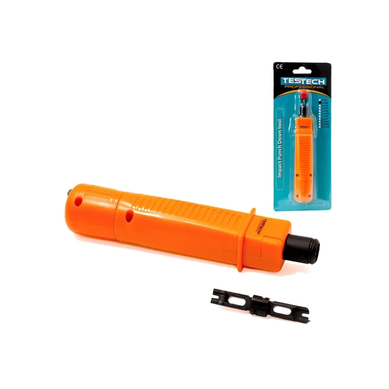 Impact Tool para Jack Rj45 tipo 110 TestTech TL-314A Herramienta de Impacto y Corte para JACK Tipo SL  Testech  TL-314A