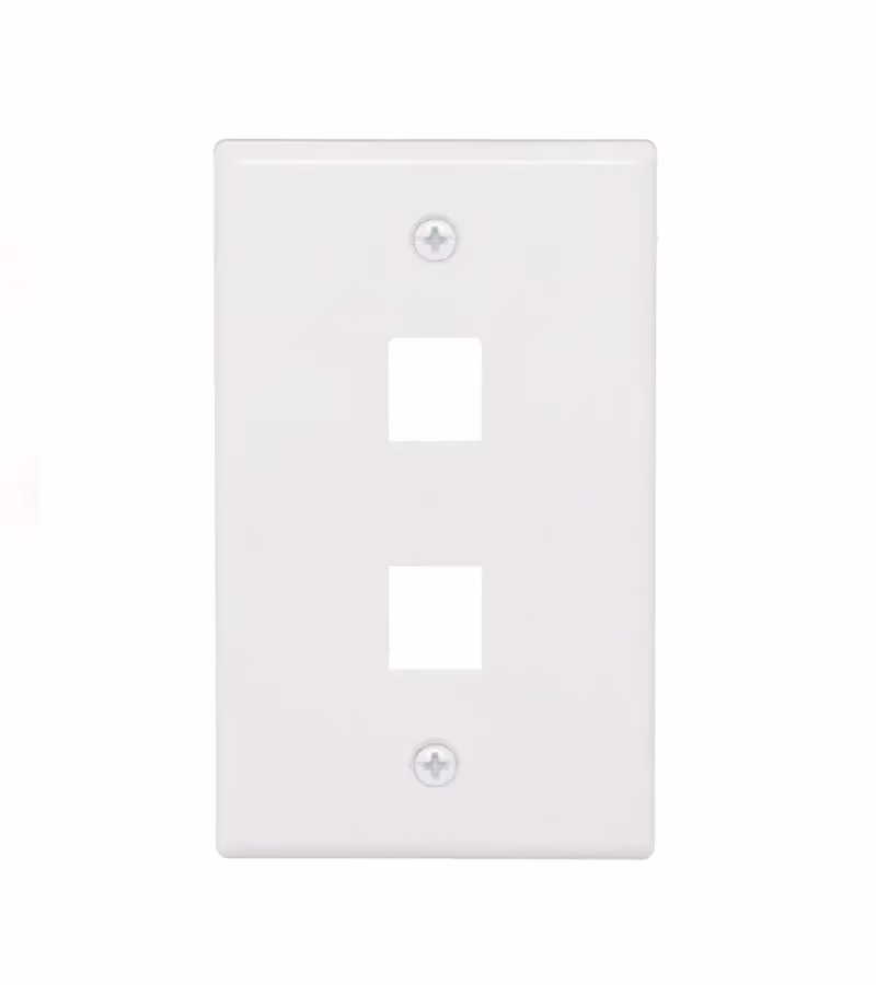 JEWH | Faceplate de  Puertos | Placa Simple Vertical de  Puertos | DIXON Placa Simple Vertical de  Puertos | DIXON JEWH