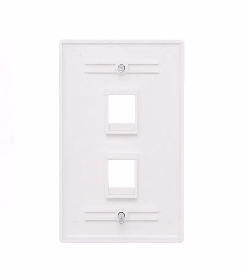 JEWH | Faceplate de  Puertos | Placa Simple Vertical de  Puertos | DIXON Placa Simple Vertical de  Puertos | DIXON JEWH
