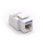 ack Cat3 Dixon KJ2-C4-64-WH Blanco – Keystone modular Telefónico Jack Telefónico RJ12 / RJ11 Dixon KJ2-C4-64/WH - blanco - Keystone Modular Telefónico