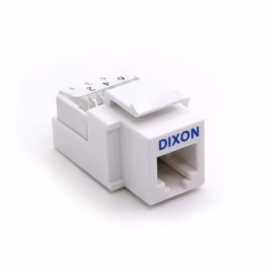 ack Cat3 Dixon KJ2-C4-64-WH Blanco – Keystone modular Telefónico Jack Telefónico RJ12 / RJ11 Dixon KJ2-C4-64/WH - blanco - Keystone Modular Telefónico