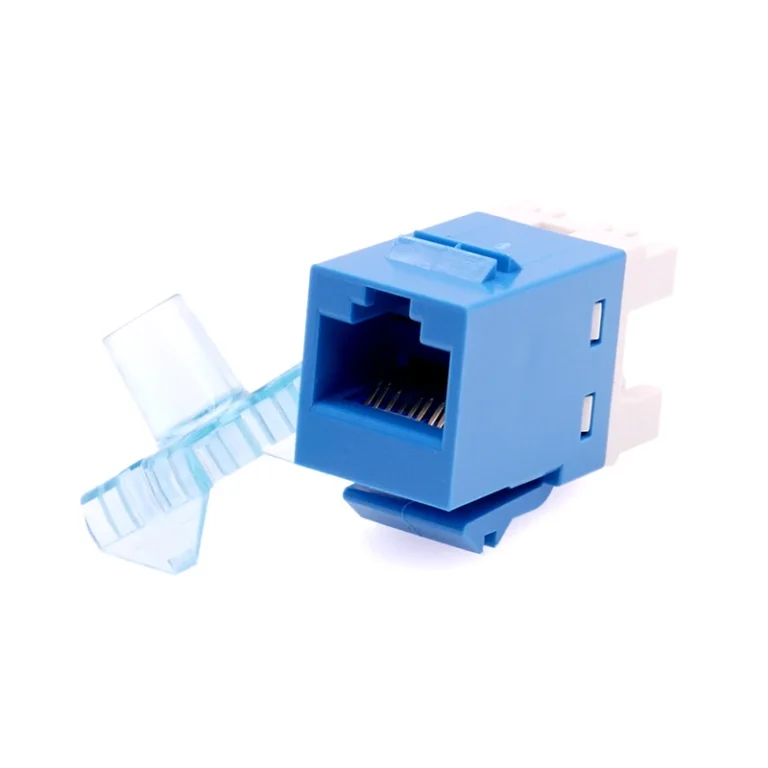 Jack Cat5e Azul Commscope 1375191-6 Jack SL Rj45 Cat5e Commscope / AMP Color Azul 1375191-6