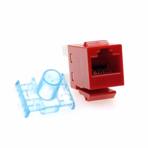 Jack Cat5e Rojo Commscope 1375191-7 Jack SL Rj45 Cat5e Commscope / AMP Color Rojo 1375191-7