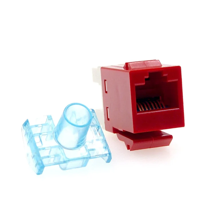 Jack Cat5e Rojo Commscope 1375191-7 Jack SL Rj45 Cat5e Commscope / AMP Color Rojo 1375191-7