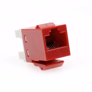 Jack Cat5e Rojo Commscope 1375191-7 Jack SL Rj45 Cat5e Commscope / AMP Color Rojo 1375191-7