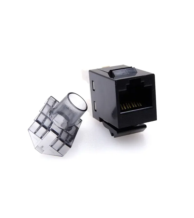 Jack Cat6 Commscope 1375055-2 Negro Serie SL