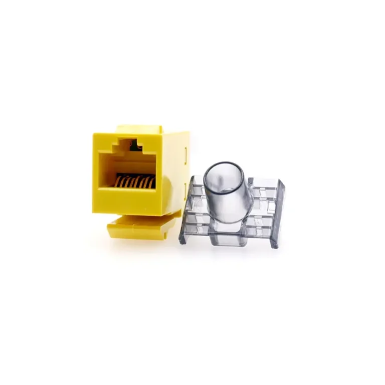 Jack Cat6 Commscope 1375055-8 Amarillo Serie SL Keystone Cat6 Commscope color Amarillo