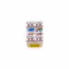 Jack Cat Commscope   Amarillo Serie SL Keystone Cat Commscope color Amarillo