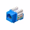 Jack Cat RJ UTP Dixon Azul KJ C US BL Conexión de Red Gigabit Confiable y de Alto Rendimiento