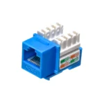 Jack Cat6 RJ45 UTP Dixon Azul KJ8-C6-US-BL: Conexión de Red Gigabit Confiable y de Alto Rendimiento