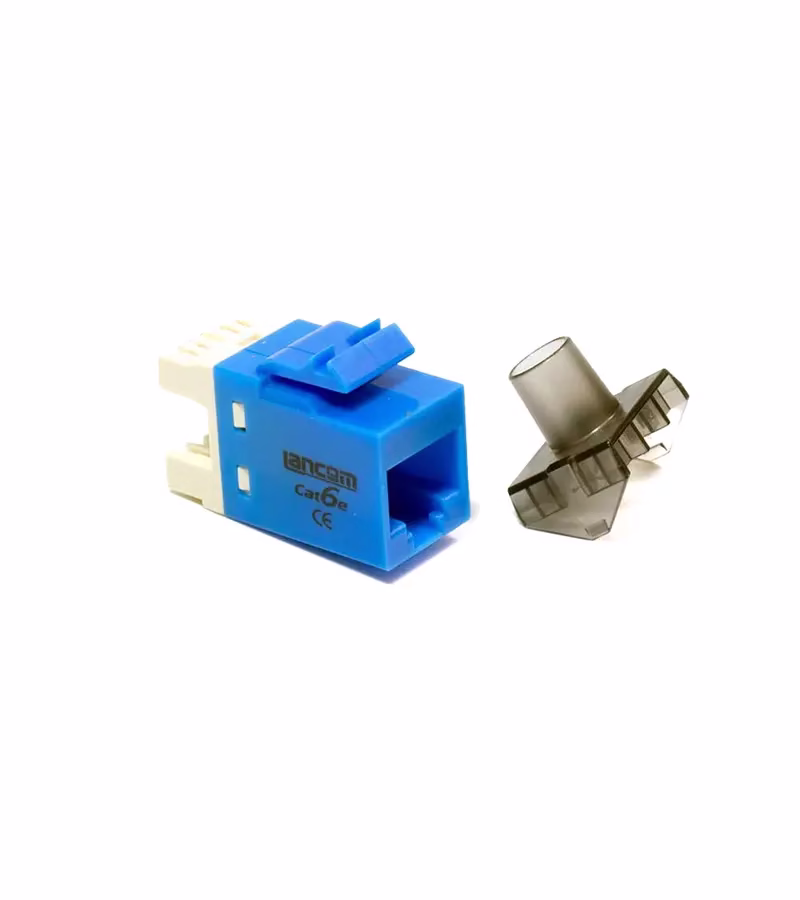 Jack Cat RJ Lancom SMB KJ C   Conector Tipo SL para Faceplate