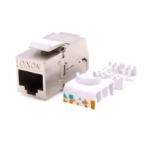 Jack Telefonico Dixon KJ C  WH Blanco | Keystone cat modular