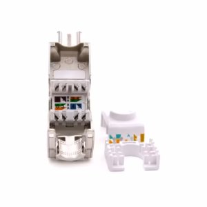 Jack Cat6A Dixon 6AKJ18F: Conectividad de alta velocidad para redes Gigabit Jack RJ45 Apantallado Cat6A Dixon 6AKJ18F, Keystone Hembra RJ45 Cat6a