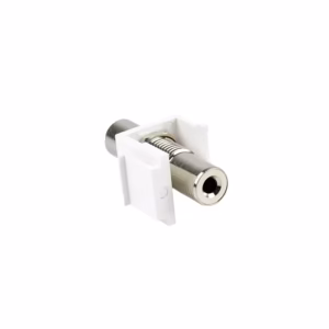 Jack MiniPlug Stereo 3.5mm Hembra - Finder TM-0303 Jack Keystone Mini Plug 3.5mm Estéreo Hembra a Hembra para Placa de Pared - Finder TM-0303