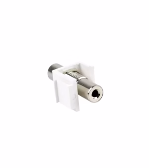 Jack MiniPlug Stereo 3.5mm Hembra - Finder TM-0303 Jack Keystone Mini Plug 3.5mm Estéreo Hembra a Hembra para Placa de Pared - Finder TM-0303