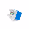 Jack RJ45 Cat6 180° Dixon Azul KJ88-C6-US-BL_____05 Jack RJ Cat Dixon KJ C US BL Azul Keystone de ° con Conexión Gigabit Robusta y Confiable