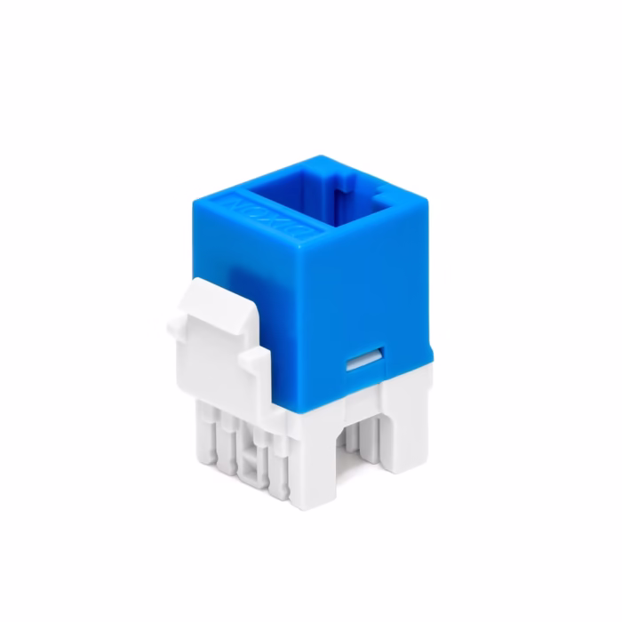 Jack RJ Cat ° UTP Dixon Azul KJ C US BL Conexión Gigabit Robusta y Confiable
