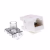 Jack Cat Commscope   Blanco Serie SL Jack RJ Cat Blanco Commscope   Serie SL Conectividad de Alta Velocidad para tu Red