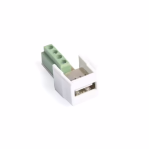 Keystone USB 2.0 con Bornera para Placa de Pared AC-TM115602 Jack Tipo SL USB 2.0 con Borneras para WallPlate