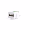 Keystone USB  con Bornera para Placa de Pared AC TM Jack Tipo SL USB  con Borneras para WallPlate