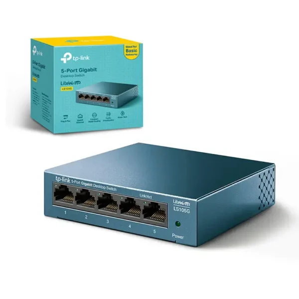 LS105G Switch Gigabit de 5 Puertos TP-Link