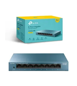LS108G Switch Gigabit de 8 Puertos 10-100-1000Mbps TP-LINK
