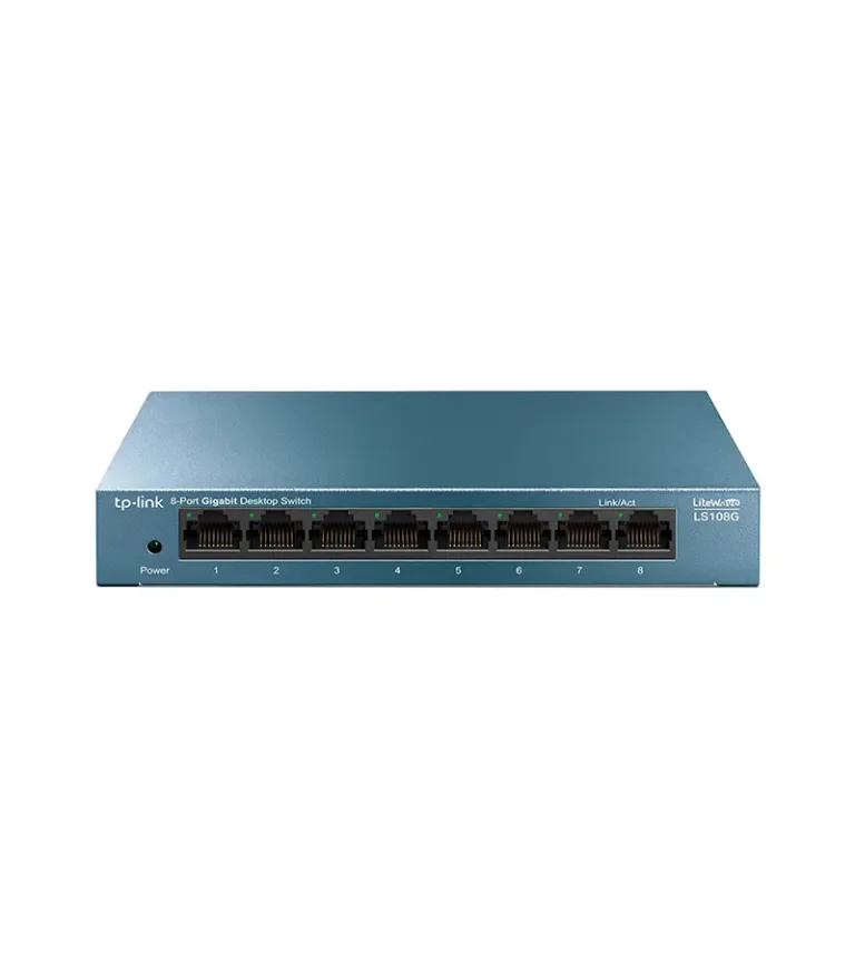 LS108G Switch Gigabit de 8 Puertos 10-100-1000Mbps TP-LINK