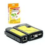 Lantester RJ45 Cat5e Cat6 y Usb LANCOM NS-468, Probador para Cable UTP Cat5e Cat6 Cat6a y USB Tipo A  NS-468