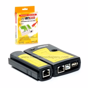 Lantester RJ45 Cat5e Cat6 y Usb LANCOM NS-468 Lantester RJ45 Cat5e Cat6 y Usb LANCOM NS-468, Probador para Cable UTP Cat5e Cat6 Cat6a y USB Tipo A NS-468