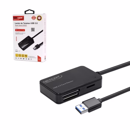 Lector de Memoria Micro SDCFSDMS a USB  Netcom PE CR Multilector de Memorias compact Flash Micro SD  SD MS a USB  Netcom PE CR Lector de Tarjetas de Memoria CF Lector para Micro SD Lector para memorias SD