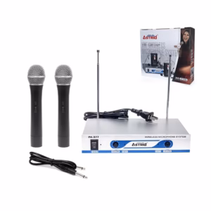 Micrófono Inalámbrico Doble VHF- ASTRIK PA-377HS__01 Micrófono Inalámbrico Doble VHF Astrik PA