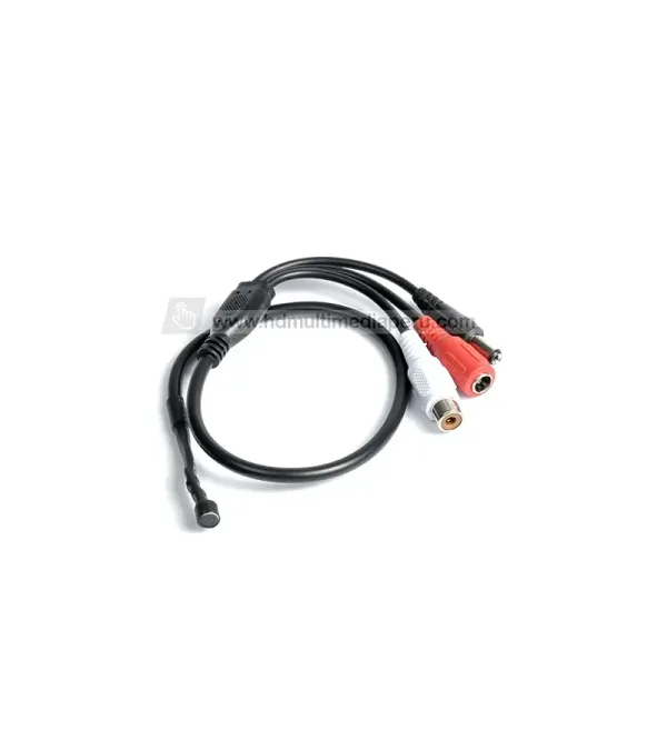 Micrófono para Cámara de Seguridad GP-310-2RCA-DC