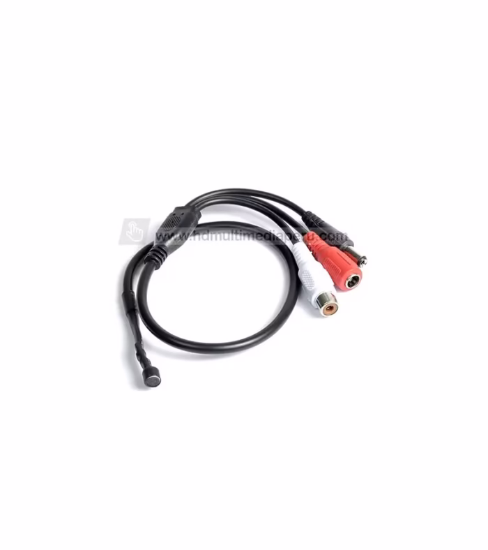 Micrófono para Cámara de Seguridad GP  RCA DC