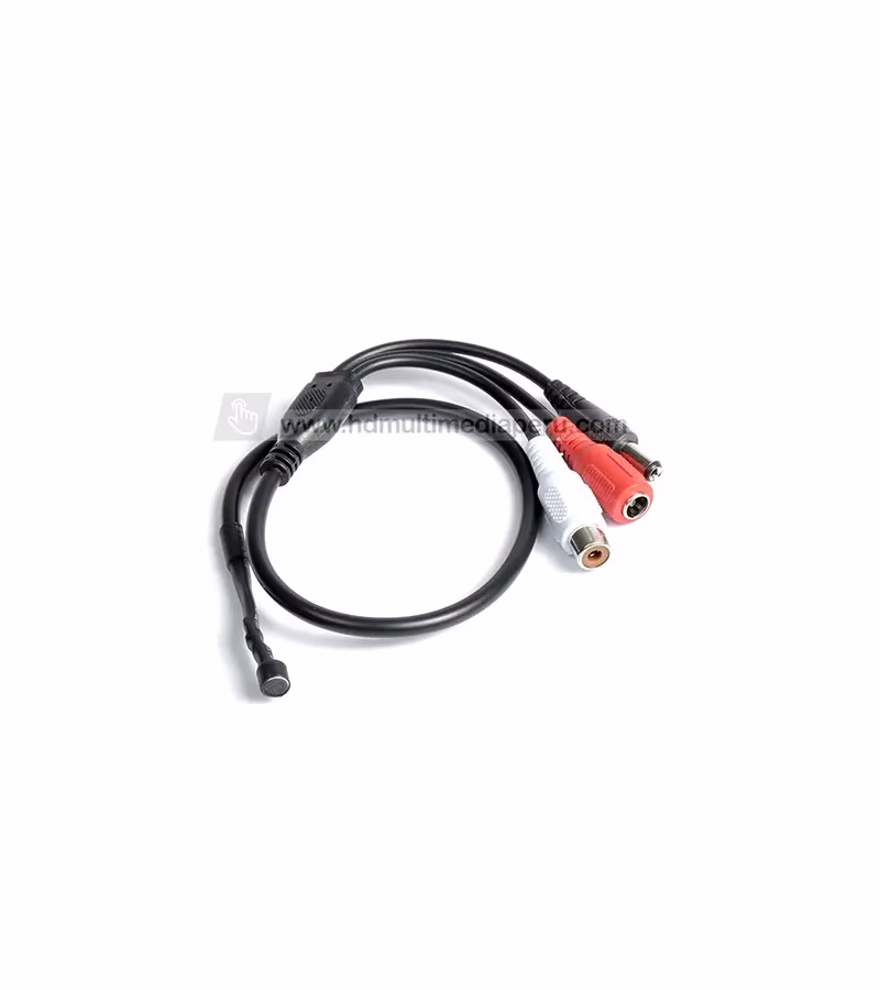 Micrófono para Cámara de Seguridad GP  RCA DC