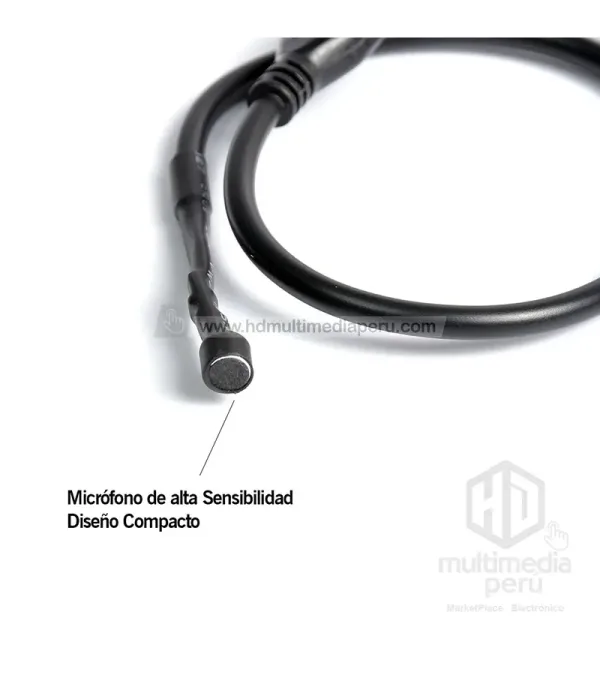 Micrófono para Cámara de Seguridad GP-310-2RCA-DC