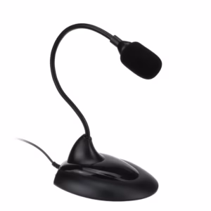 Micrófono para PC Senicc GP-SM-008 Micrófono para Computadora o Laptop, tipo cuello de Ganso, con conector MiniPlug 3.5mm - Senicc GP-SM-008