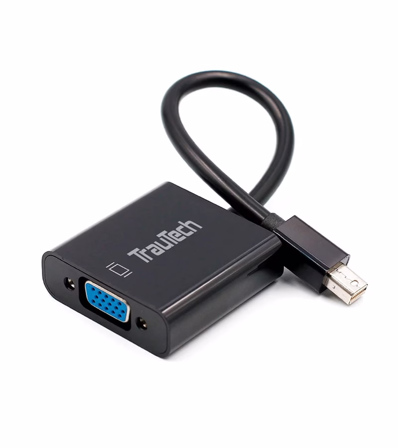 Cable Adaptador Mini DisplayPort Macho a VGA Hembra de cm Adaptador MiniDp a VGA Modelo PE DP
