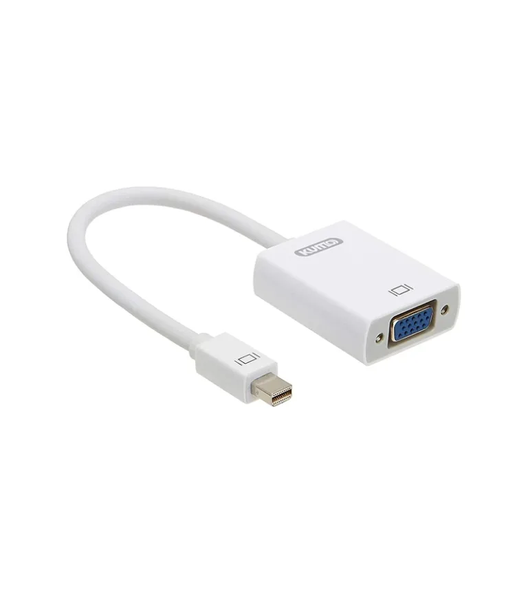 Adaptador Mini DisplayPort a VGA KUMO, MiniDP a VGA