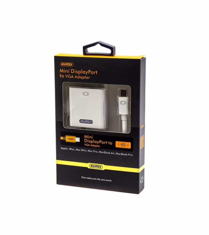 Adaptador Mini DisplayPort a VGA KUMO MiniDP a VGA