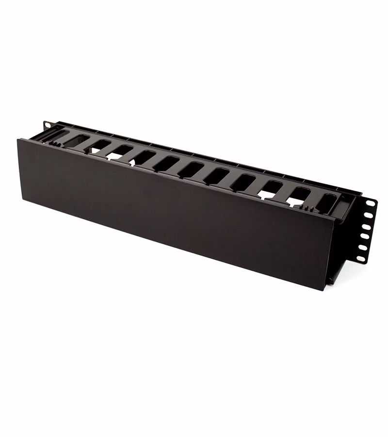 Ordenador de RU Horizontal OrdeRU Ordenador  para Cables UTP de RU  para Gabinete de Pared   OrdeRU