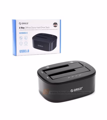Docking Station Clonador HDD  y  SATA USB C copiador de Disco Duro de  y  Pulgadas Orico US C
