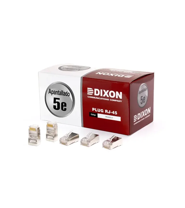 PRS8850-F Conector Rj45 Cat5e Apantallado DIXON