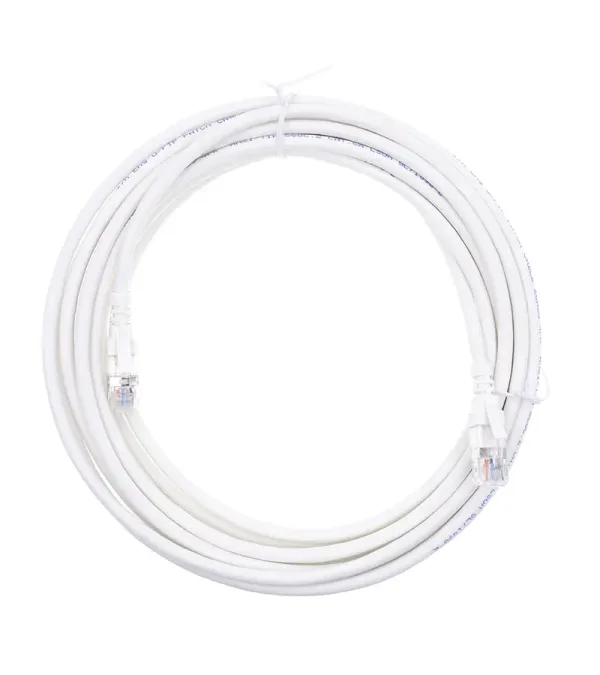 Patch Cord Cat6A Dixon de 5mt LSZH blanco 6A-CBHC-WH5