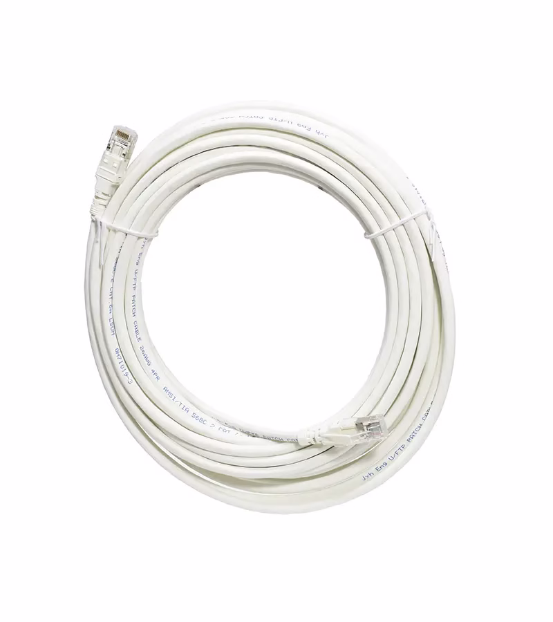 Cable Patch Cord CatA de mt Color Blanco Chaqueta LSZH Dixon A CBHC WH