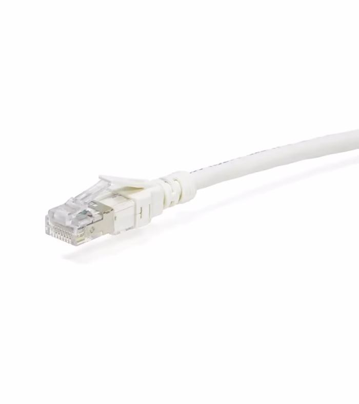 Cable Patch Cord CatA de mt Color Blanco Chaqueta LSZH Dixon A CBHC WH